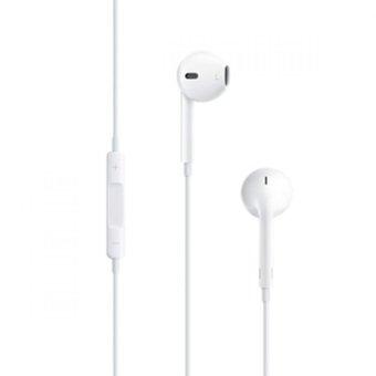 Apple Ear-pods with Mic and Volume Control - Putih  