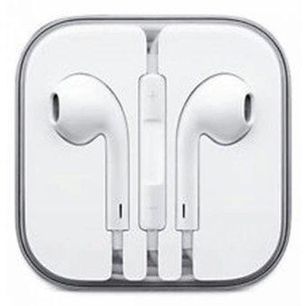 Apple Earphones Edisi iPhone 5 Original - Putih  
