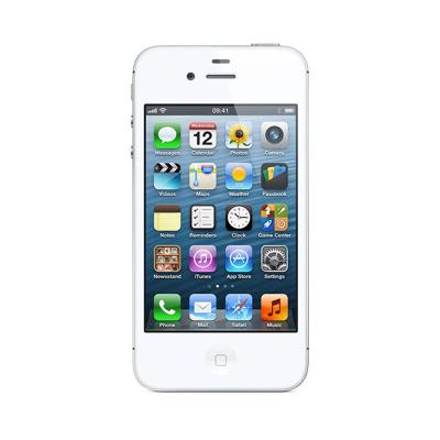 Apple Iphone 4S (Refurbish) 16 GB White Smartphone [Garansi Distributor]