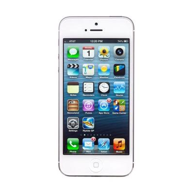 Apple Iphone 5 16 GB Putih Smartphone [Refurbished Garansi Distributor]