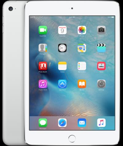 Apple iPad Mini 4 Silver 16 GB Tablet [Cell and WiFi]