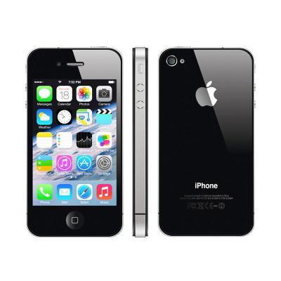 Apple iPhone 4 16 GB Black Smartphone [Refurbished/Garansi Distributor]