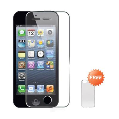 Apple iPhone 4S 64 GB Black (Refurbish) Smartphone + Tempered Glass