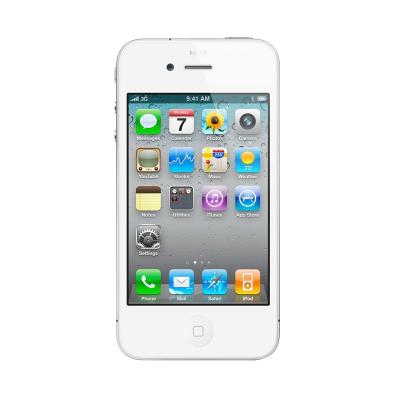 Apple iPhone 4S 64 GB Putih Smartphone [Garansi Distributor]