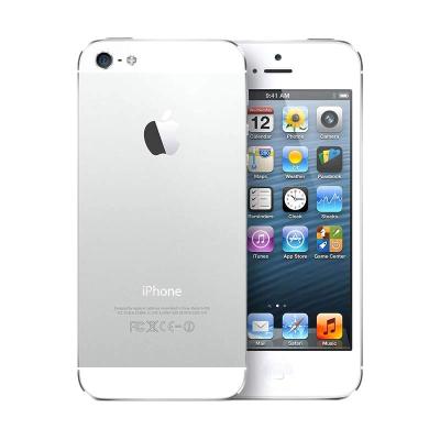 Apple iPhone 5 64 GB Putih Smartphone [Refurbish]