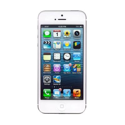 Apple iPhone 5S 16 GB Putih Smartphone [Refurbish]