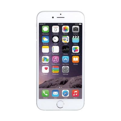 Apple iPhone 6 Silver Smartphone [16GB/Garansi Resmi]
