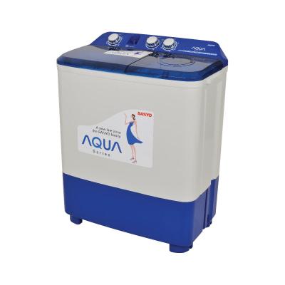 Aqua Mesin Cuci Dua Tabung QW870XT - Biru
