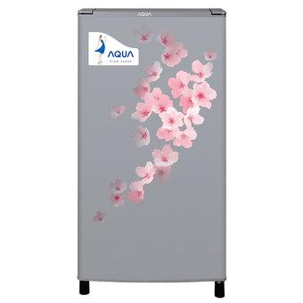 Aqua - One Door Refrigerator AQRD179 FS - 140L - Abu-abu  