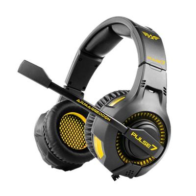 Armaggeddon Pulse 7 Gaming Headset [Mic] Hitam- Kuning