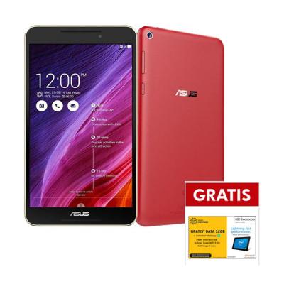 Asus Fonepad 8 FE380CG Red Tablet + Kartu Perdana
