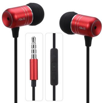 Asus In-Earphone Zenfone Series + Mikrofon - Merah  