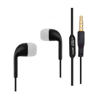 Asus Stereo Headset untuk Asus Zenfone 4 / 5 / 6 - Hitam  