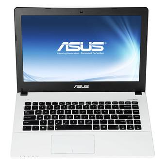 Asus X455LA – WX405D – Intel i3 – 4005U – RAM 2GB – HDD 500GB – Intel HD Graphics - 14" – DOS – Putih  