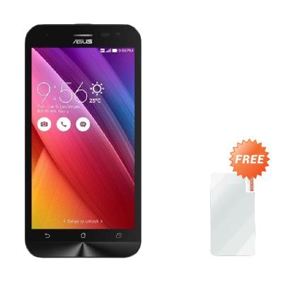 Asus Zenfone 2 Laser ZE500KG Hitam Smartphone [8 GB] + Tempered Glass Screen Protector