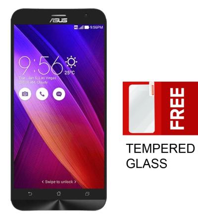 Asus Zenfone 2 ZE551ML - RAM 4GB - ROM 32GB - Merah + Bonus Tempered Glass