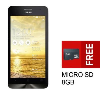Asus - Zenfone 4C ZC451CG - 8GB - Hitam + Bonus MMC 8GB