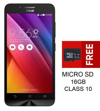 Asus Zenfone C ZC451CG - 8GB - Hitam + Bonus Micro SD 16GB CL 10