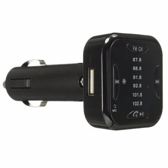 Audew DC 12-24V Universal Wireless Bluetooth FM Transmitter MP3 Player Car Kit Charger(INTL)  