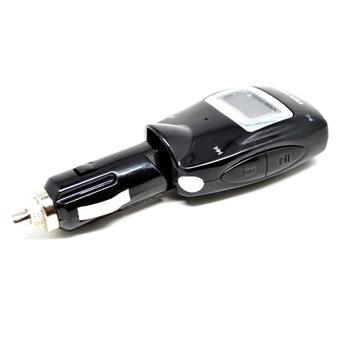 Audio Handsfree Car FM Music Transmitters or Smartphone - XN628 - Hitam  