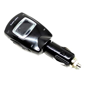 Audio Handsfree Car FM Music Transmitters or Smartphone - XN628 - Black  