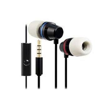 Audio Headset Kabel Abingo S100i Full Bass - Hitam  