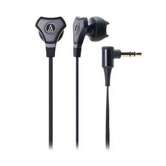 Audio-technica ATH-CHX5/BK Inner- Ear Headphones Earphones ATHCHX5 Black GENUINE  