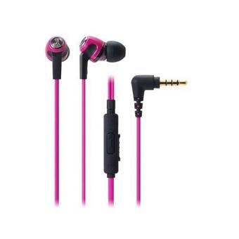 Audio-technica ATH-CK323iS/PK Earset Earphones For Smartphones ATHCK323iS Pink  
