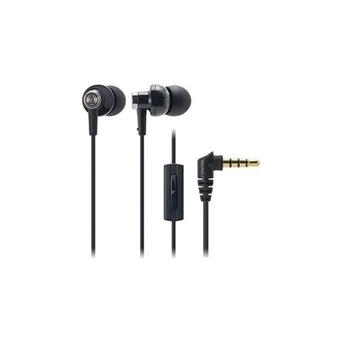 Audio-technica ATH-CK400iS/BK Earphones Earset For Smartphones ATHCK400iS Black  