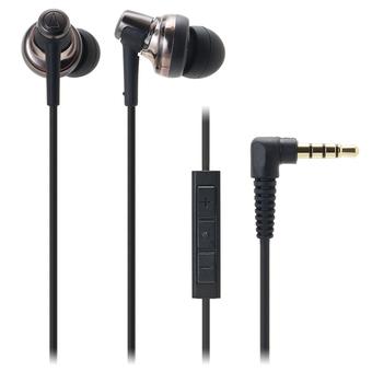 Audio-technica ATH-CKM500i/BK Earphones For iPod/iPhone/iPad ATHCKM500i Black  
