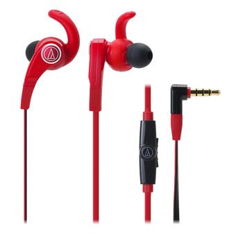 Audio-technica ATH-CKX7iS/RD Earset Earphones For Smartphones ATHCKX7iS Red  