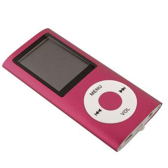 Aukey 1.8 Inch LCD 16GB 4th Generation MP3/MP4 Media Player (Red) (Intl)  
