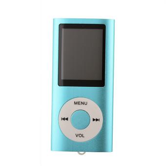 Aukey 1.8 Inch LCD 4th Generation MP3/MP4 Media Player (Blue) (Intl)  