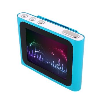 Aukey 6TH GENERATION MP3 MP4 MUSIC PLAYER Games 1.8' LCD SCREEN (Blue) (Intl)  