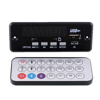 Aukey Black Remote Control USB MP3 Player Module DIY High Quality (Intl)  