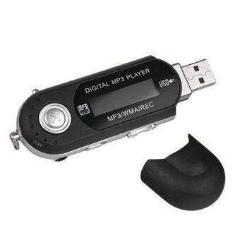 Aukey LCD Screen USB 32G TF card Slot MP3 Player (black)  