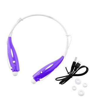 Aukey Sport Bluetooth Headset Stereo For iPhone/Samsung HTC/LG(purple)  