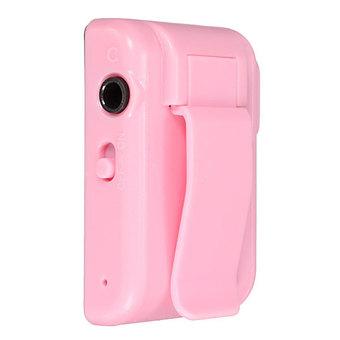 Autoleader Clip USB Mirror MP3 Music Player Support 1-32GB Micro SD TF&Earphone (Pink) (Intl)  