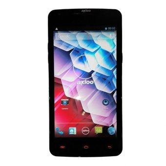 Axioo Picophone M1 - Layar 5" IPS qHD - 4GB - Hitam + Free Soft Case  