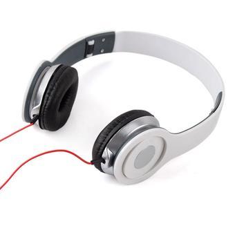 BUYINCOINS Over-The-Ear Headphones for Smartphone/PC White  
