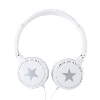 BUYINCOINS Star Design Stereo Headphone Earphone Headset For DJ PSP MP3 MP4 PC  