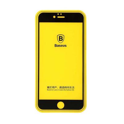 Baseus Silk Full Fitting Flexible Black Tempered Glass Screen Protector for iPhone 6/6S [0.3 mm]