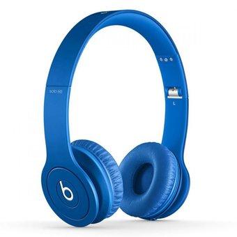 Beats Solo 2 HD On-Ear Headphone Headset - Biru  