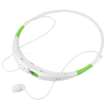 Best CT HBS-740 Vitality Wireless Bluetooth Fashion Sport Stereo Headset putih/hijau  