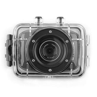 Best CT HD720P Waterproof Sports Action Camcorder with 2.0" Touch Screen - Hitam  