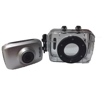 Best CT HD720P Waterproof Sports Action Camcorder with 2.0" Touch Screen -Silver  