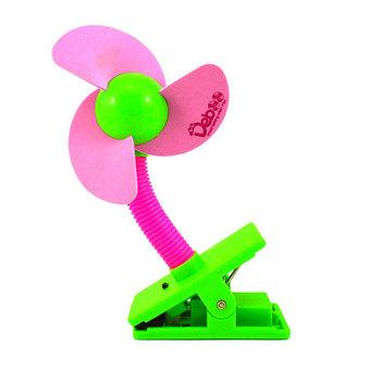 Binfen99 Clip-on Baby Stroller Fan crib mini fan Stroller Fan Camping Easy To Carry( pink) (Intl)  
