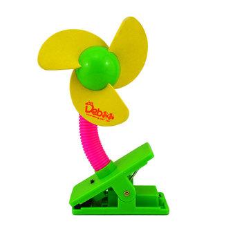 Binfen99 Clip-on Baby Stroller Fan crib mini fan Stroller Fan Camping Easy To Carry( yellow) (Intl)  