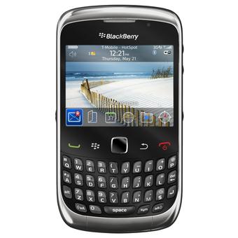 BlackBerry Smartfren 9330 – 512 MB - Hitam/Metalik  