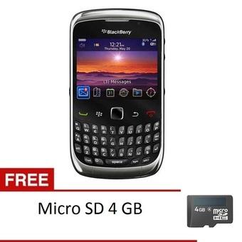 Blackberry Keppler 9300 - 256 MB - Abu abu Grafit + Gratis Micro SD 4GB  